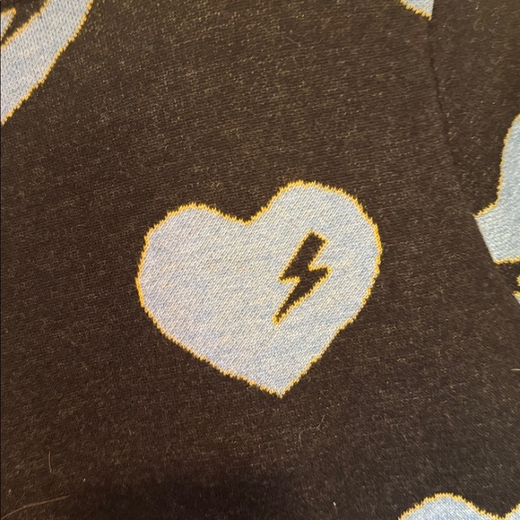 Cotes of London brushed wool cashmere heart sweater small - Picture 5 of 8